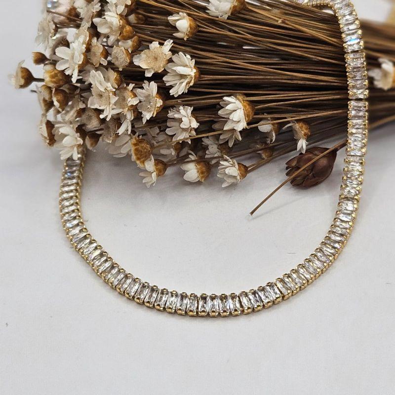 CHOKER RIVIERA BAGUETE